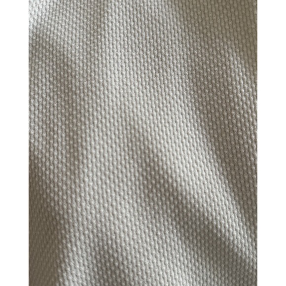 Free People Mikah Henley Thermal Cream Top Waffle Knit Boho Long Sleeve Size L - Picture 9 of 9